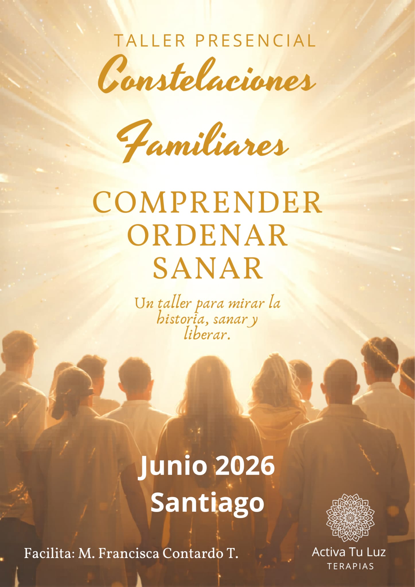 Taller Presencial de Constelaciones Familiares · Junio 2026 · Santiago